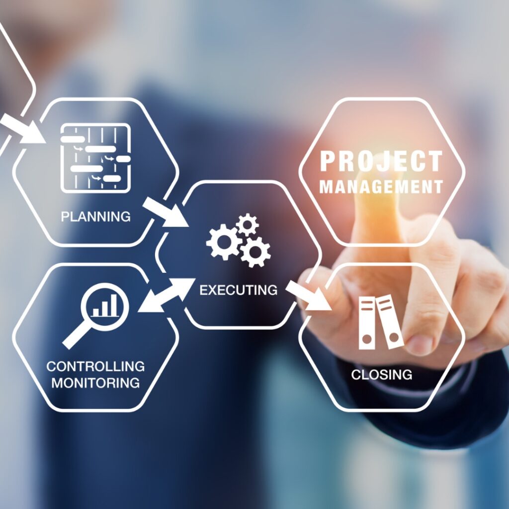 technisches projektmanagement Grafik